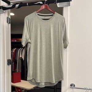 lululemon athletica Light green Short Sleeve Tee